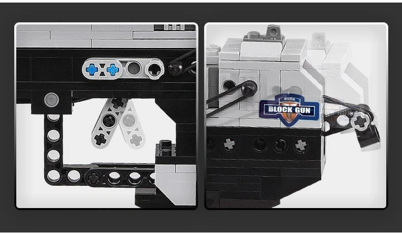 HK MK23 Building Blocks Replica – Iconic Pistol Model Kit