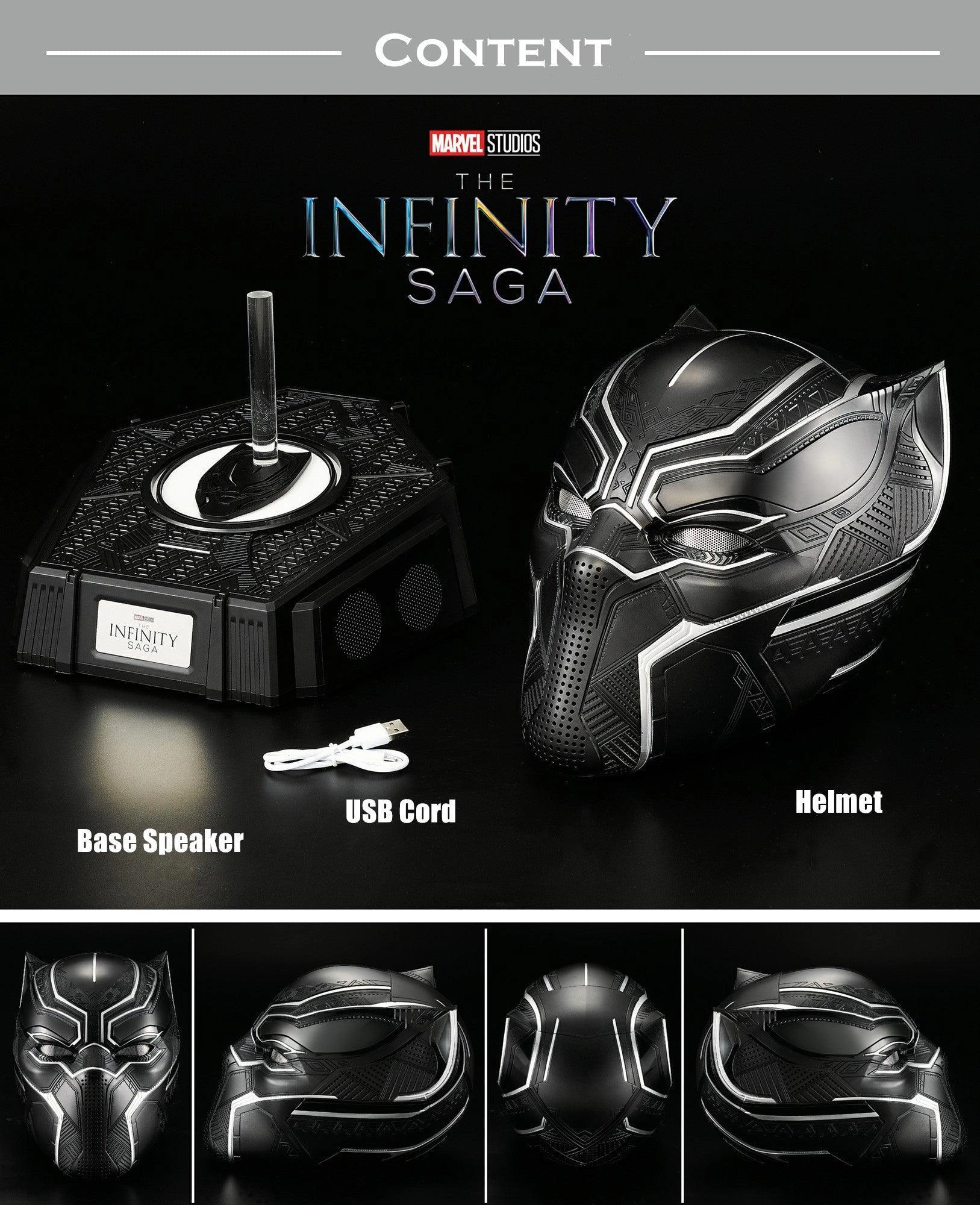 Black Panther Head Mask – Unleash Your Inner Hero with Killer Sound!